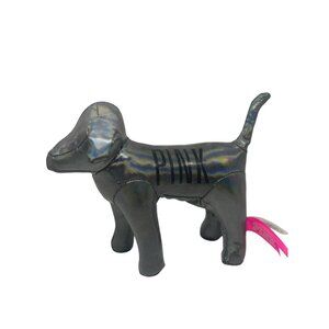 Victoria’s Secret PINK Holographic Logo Dog Plush Figure – Collectible 8"